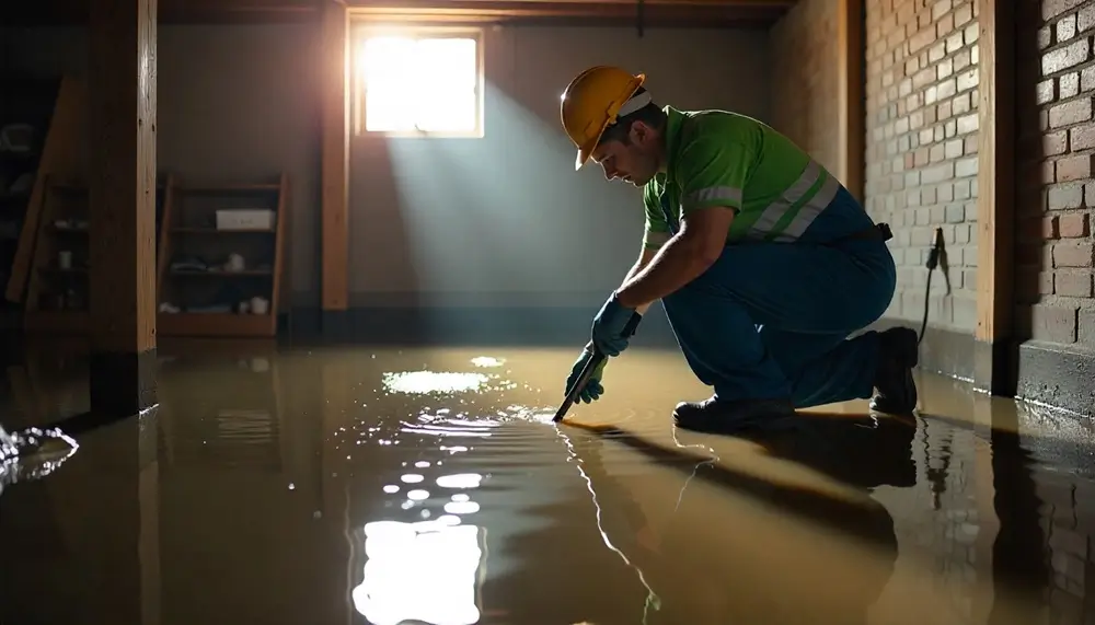 Professional water damage restoration services in Winthrop, MN
